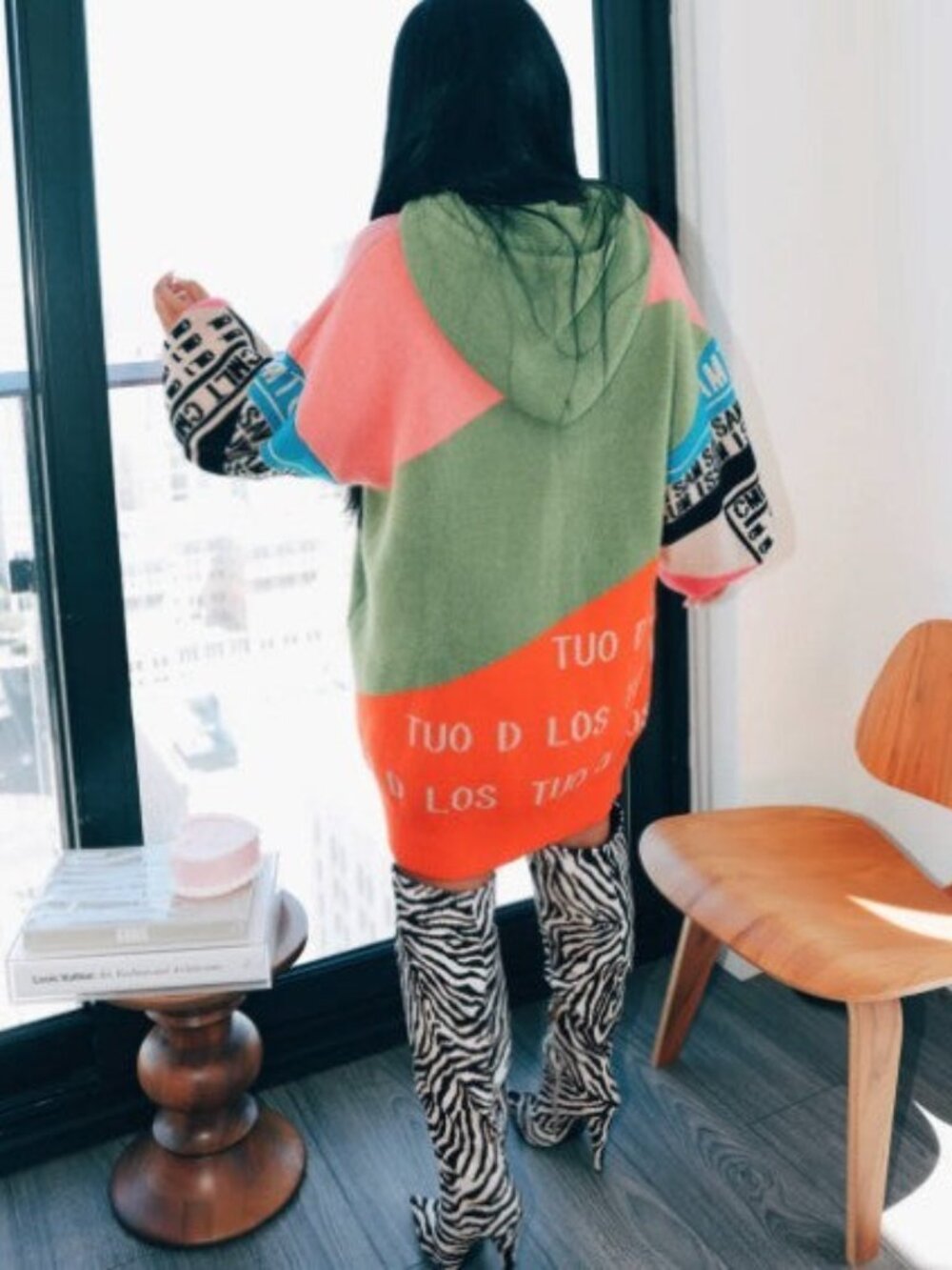 Color Block Sweater - Picture 2 of 2